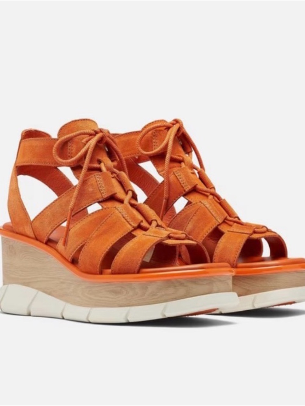 SOREL Women's Joanie™ III Lace-Up Wedge
Sandal  Size 10